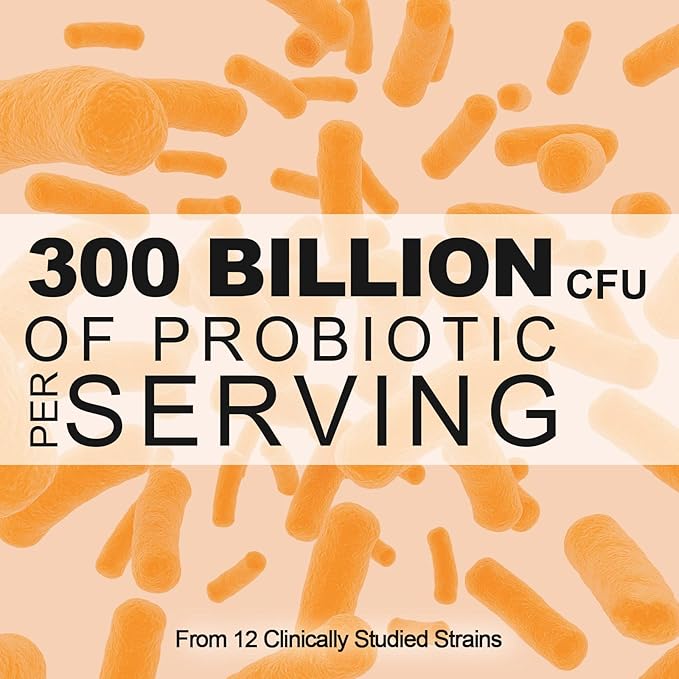 300 Billion CFU Probiotics 12 Probiotic 120 Capsules