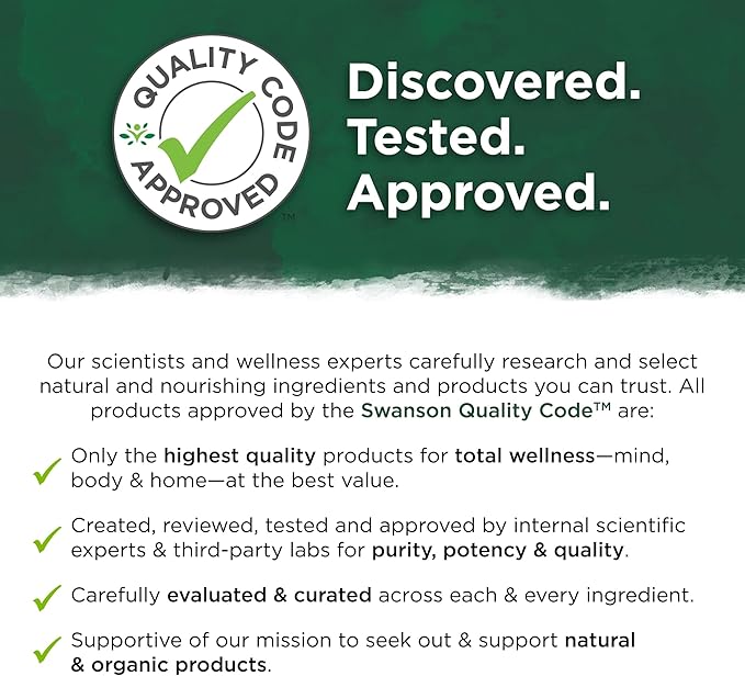 Swanson Calcium Citrate & Vitamin D 250 Tabs