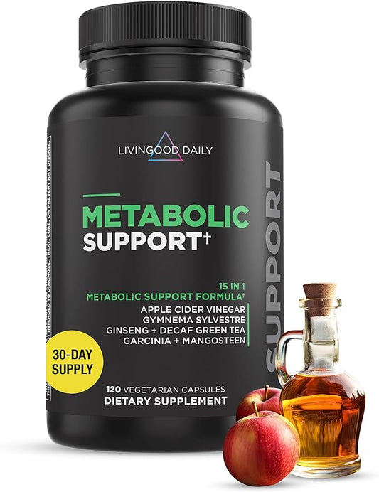 Livingood Daily Metabolism Booster for Women (120 Vegetarian