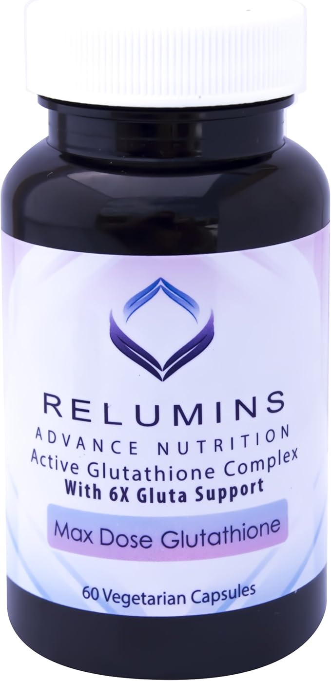Relumins Advance White Active Glutathione Complex 6X Boosters- 60 Capsules 3 Bottles