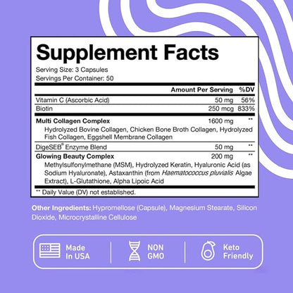 Vital Vitamins Multi Collagen Plus 150 Pills