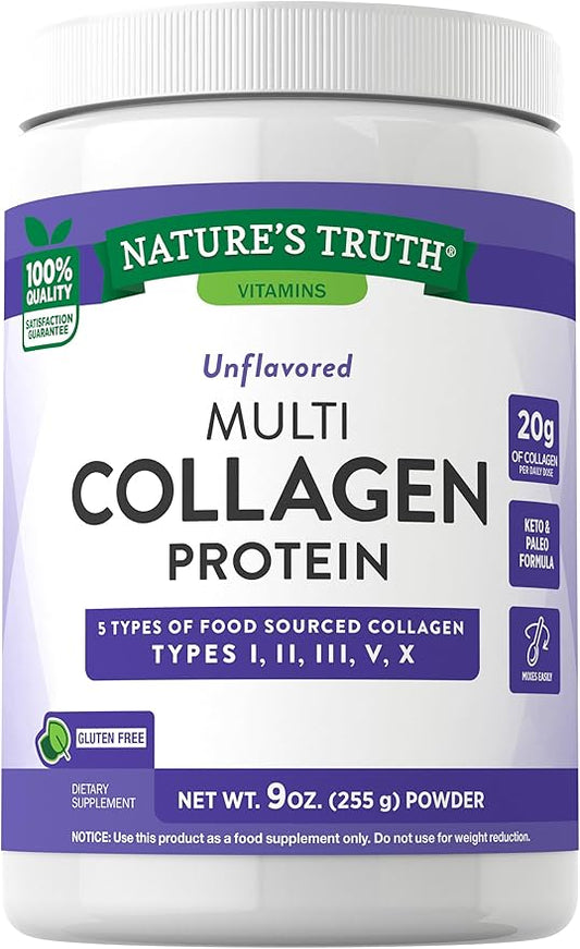 Nature's Truth Multi Collagen Powder 9 oz