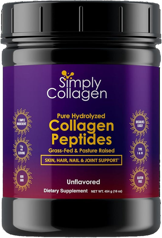 Simply Collagen® Hydrolyzed Collagen Peptides 41 Servings