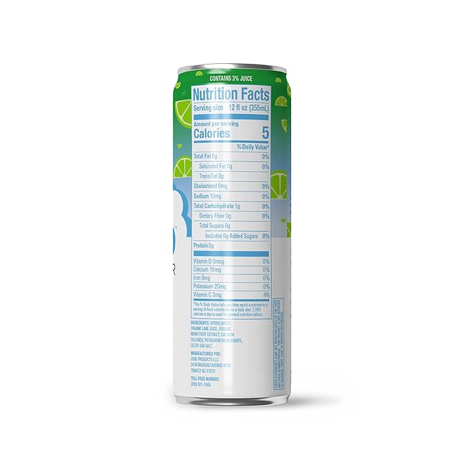JUNO Cruise Limeade Still Mineral Water sweetened with Organic Monk Fruit and Organic Lime Juice, and added Celtic Salt, Potassium, and Calcium, Premium Hydraton Drink, 12 Pack