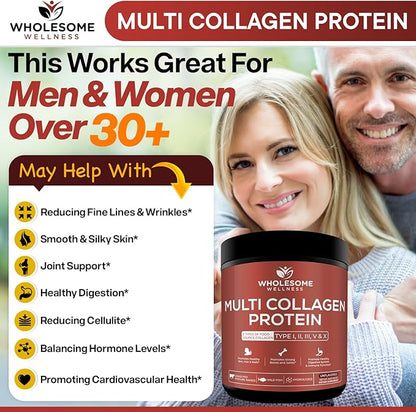 Multi Collagen Protein Powder Hydrolyzed (Type