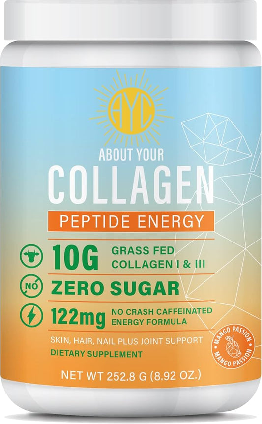 Peptide Energy Collagen Powder Hair, Nail, 8.92 oz