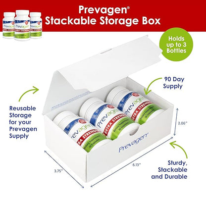 Prevagen Extra Strength - 90 Capsules (3-Pack of 30 Pills) | Prevagen for Your Brain | Prevagen Extra Strength Capsules - Brain Supplement with 20mg of Apoaequorin Plus Vitamin D3