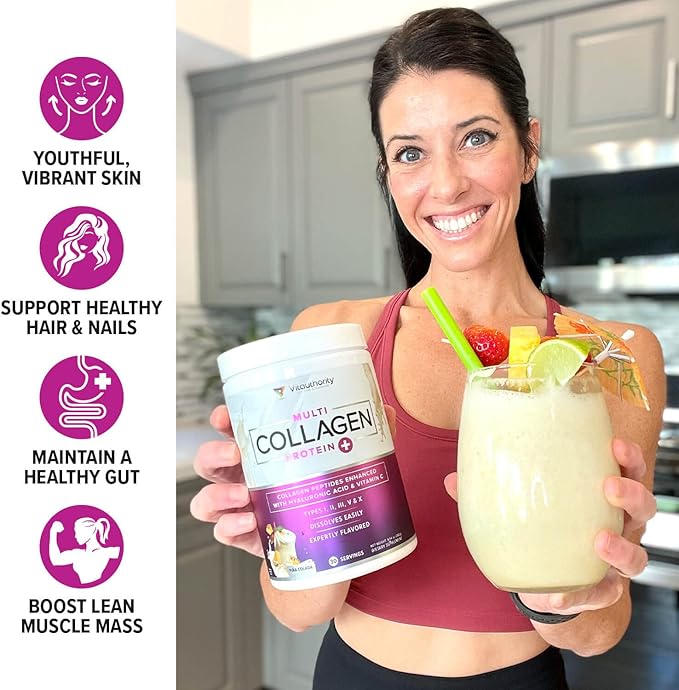 Multi Collagen Peptides Powder for Women