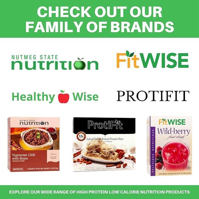 ProtiFit - High Protein Fruit Flavored 15g Protein, 7 Servings