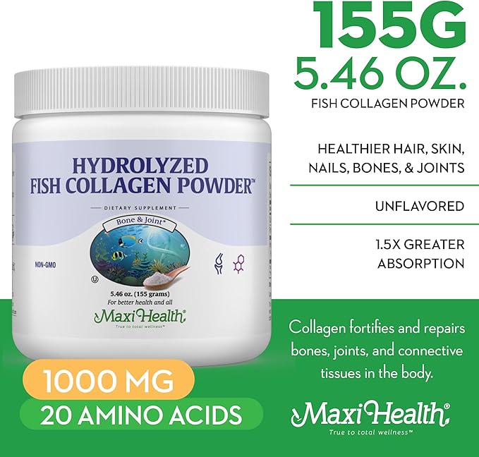Marine Collagen Powder Unflavored 5.46 oz