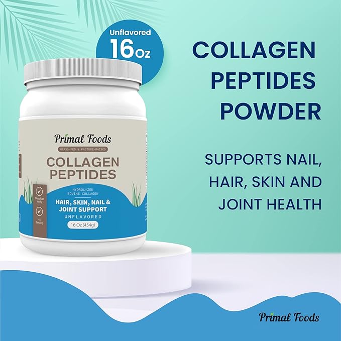 Primal Foods Collagen Peptides Powder 16 Oz,16.0 Oz,16.0 Ounce