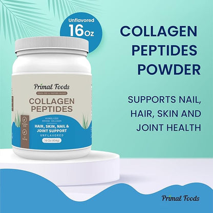 Primal Foods Collagen Peptides Powder 16 Oz,16.0 Oz,16.0 Ounce