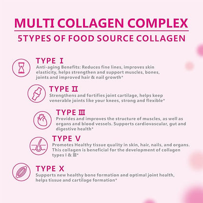 Collagen Peptides Capsule Collagen，100capsule.