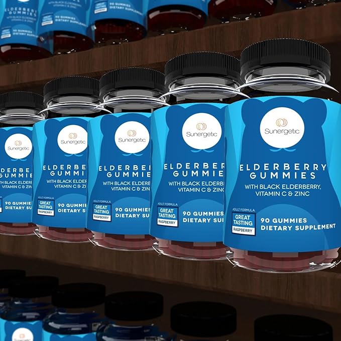 Premium Black Elderberry Gummies – Black 90 Gummies