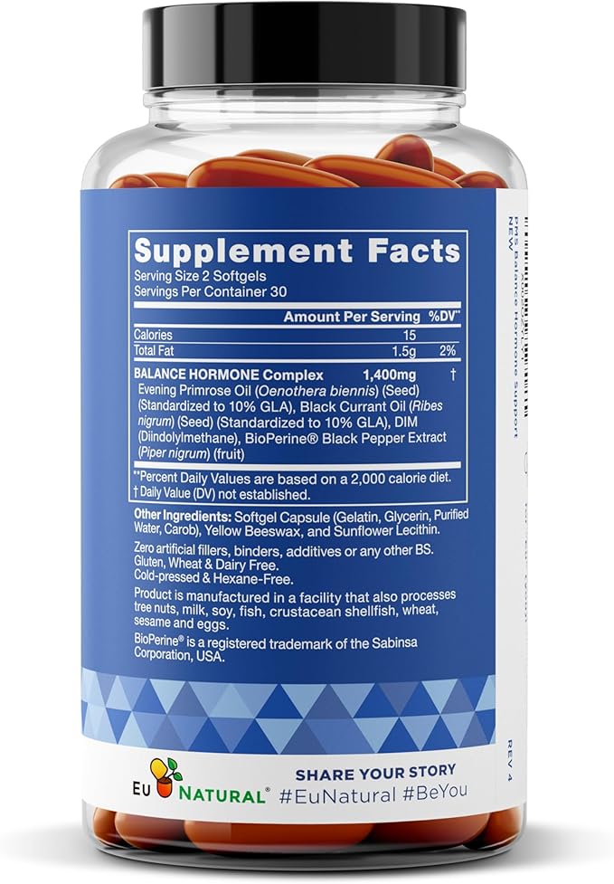 Balance PMS Vitamins for Women 60 Liquid