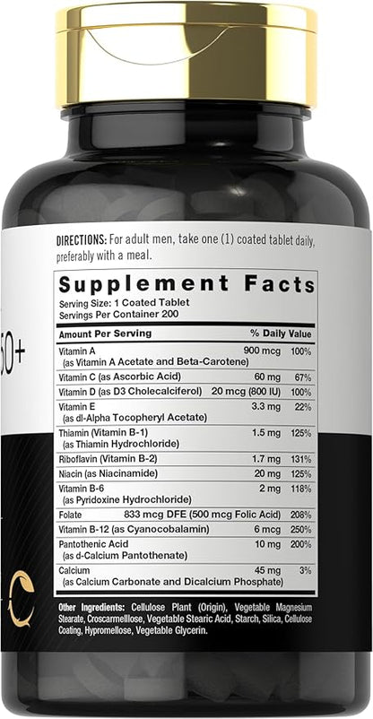 Carlyle Multivitamin for Men Over 50 Plus 200 Count