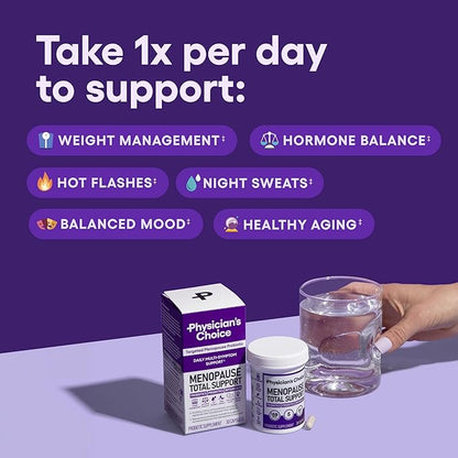 Physician's CHOICE Menopause Probiotic Supplement for Women 60ct