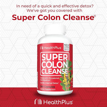 Health Plus Super Colon Cleanse 10 240 Capsules