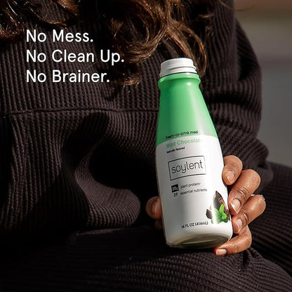 Soylent Meal Replacement Shake Bundle 12 Packs 14oz Bottles