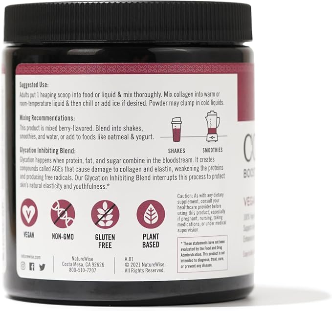 NatureWise Vegan Collagen Powder 15 servings