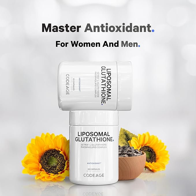 Codeage Liposomal Glutathione Supplement 60 Capsules