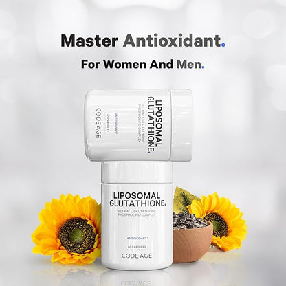 Codeage Liposomal Glutathione Supplement 60 Capsules
