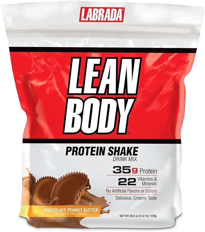 LABRADA Nutrition – Lean Body High 2.47LB Tub