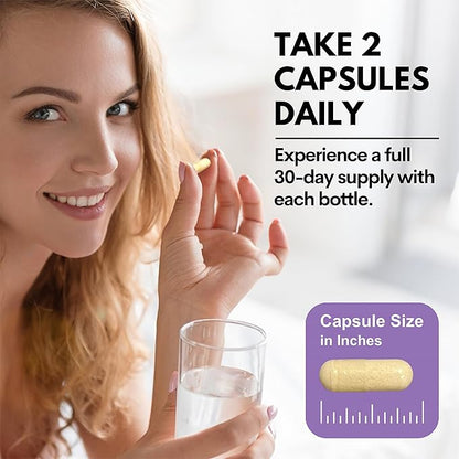 Biotin with Hyaluronic Acid, Collagen and 25000 mcg B1, B2, B2, B3, B3, B6, B6, B7 B7 Complex 60 Capsules