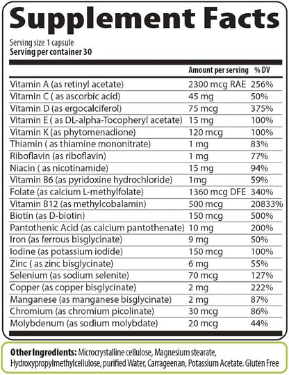 Bariatric Multivitamin – One per Day 30-Count Bariatric