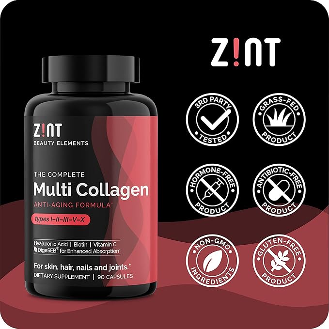 Zint Multi Collagen Pills 90 Count