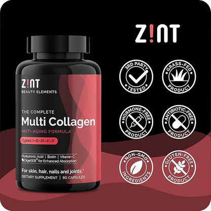 Zint Multi Collagen Pills 90 Count