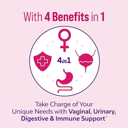 Culturelle Women’s 4-in-1 Daily Probiotic Supplements