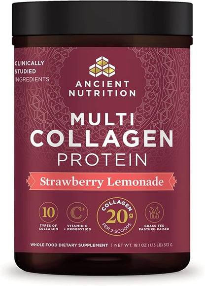 Ancient Nutrition Collagen Powder Protein, Multi 45 Servings, 18.1oz