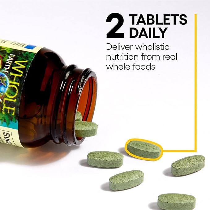 Natural Factors, Men's 50+ Multivitamin & Mineral, 1 Serving Contains Nutrition Equivalent to ½ lb of Veggies, 60 Count (Pack of 1)