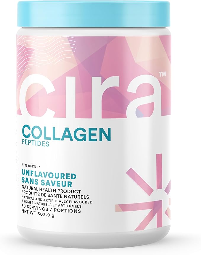Cira Glow-Getter Collagen Peptides Powder for Women 30 Servings,