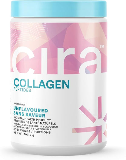 Cira Glow-Getter Collagen Peptides Powder for Women 30 Servings,