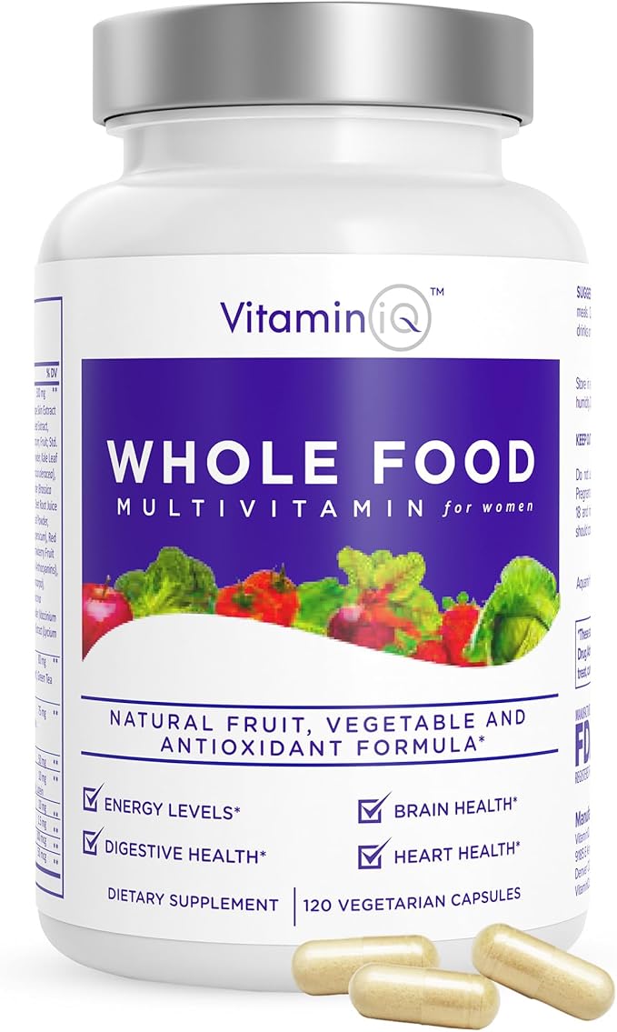 Multivitamin for Women (120 Vegetarian Capsules) B6, C, D3, E,