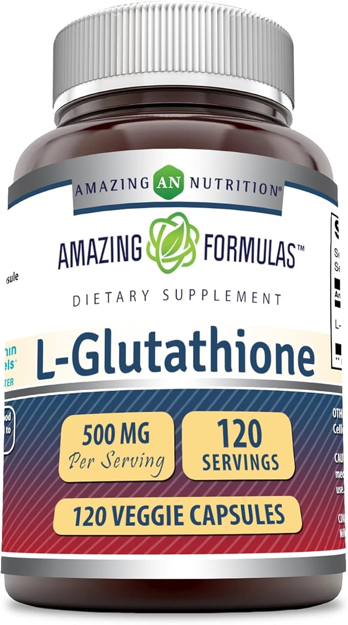 Amazing Formulas L-Glutathione 500 Mg 120