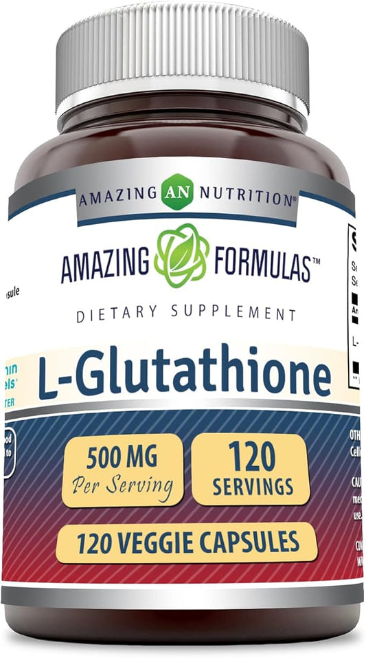 Amazing Formulas L-Glutathione 500 Mg 120