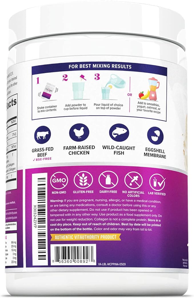 Multi Collagen Peptides Powder for Women