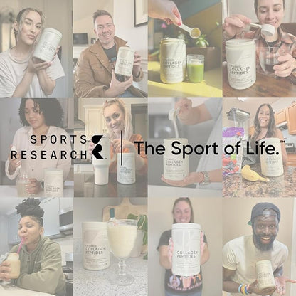 Sports Research­® Organic Collagen Peptides 30 Servings