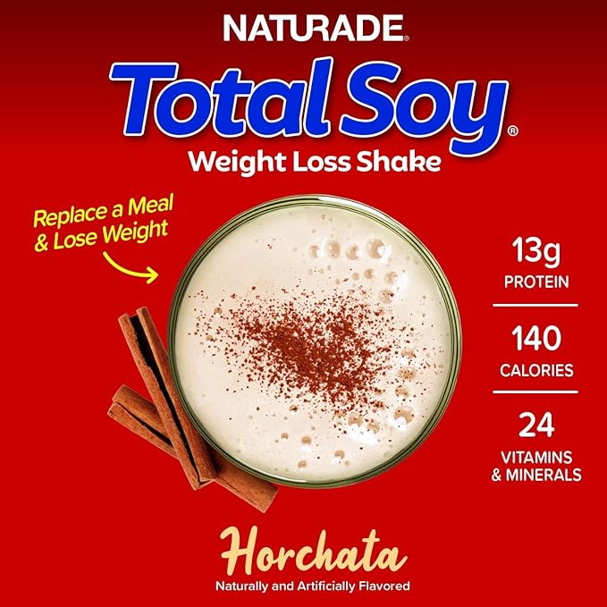 Naturade Total Soy Protein Powder 13g Plant 140 Calories (15 Servings)