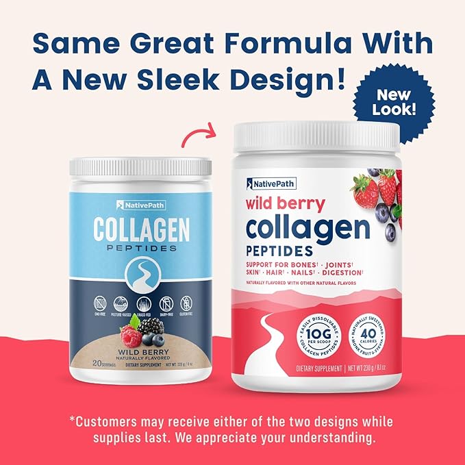 NativePath Collagen Peptides 1 & 3 Collagen. 230g)