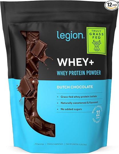 LEGION Whey+ Whey Protein Powder (Chocolate (71 Servings)