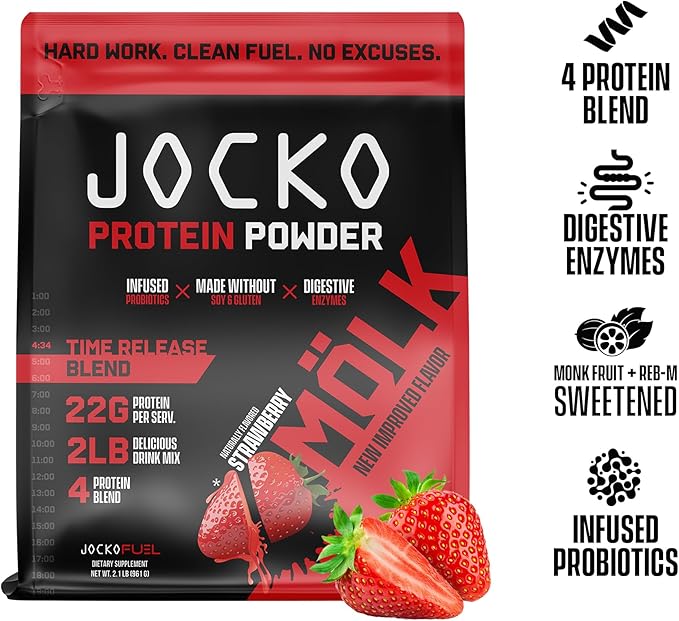 Jocko Mölk Whey Protein Powder (2 LB,