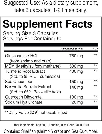 Jocko Fuel Joint Support Supplement (180 Capsules)