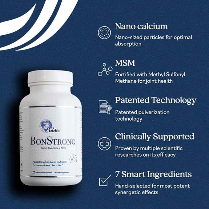Nano Calcium & MSM 120 Veggie