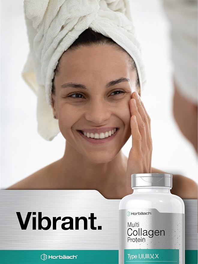 Horbäach Multi Collagen Protein 2000 mg 180 Capsules