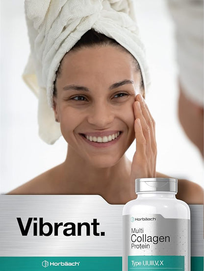 Horbäach Multi Collagen Protein 2000 mg 180 Capsules