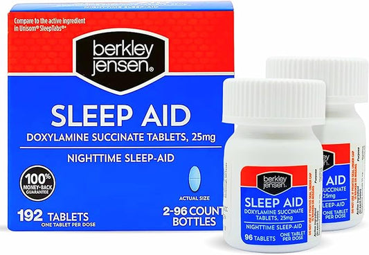 berkley jensen Sleep Aid (192 Tablets) 25 mg